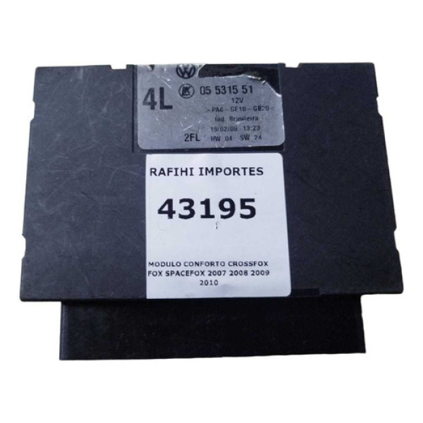 Modulo Conforto Crossfox Fox Spacefox 2007 2008 2009 2010