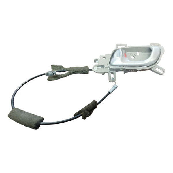 Maçaneta Interna Esquerda Honda New Civic 2012 2013 2014  Cinza Traseira