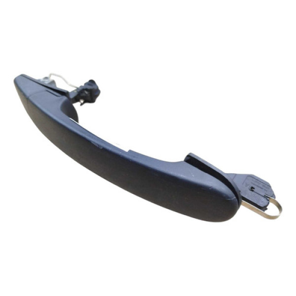 Maçaneta Externa Volkswagen Gol G4 Traseira Direita 2009 Preto Traseira