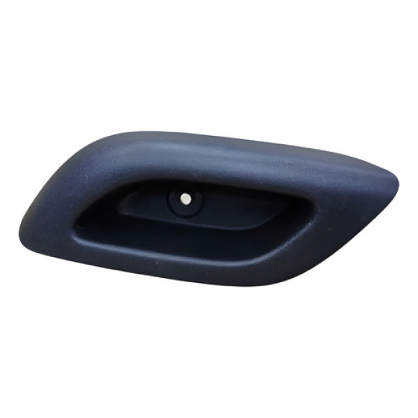 Puxador Interno Porta Kwid 2017 2021 Traseira Esquerda  Preto Traseira
