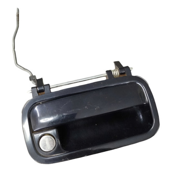 Maçaneta Externa Porta Corsa Classic Dianteira Direita 2012 Preta Dianteira