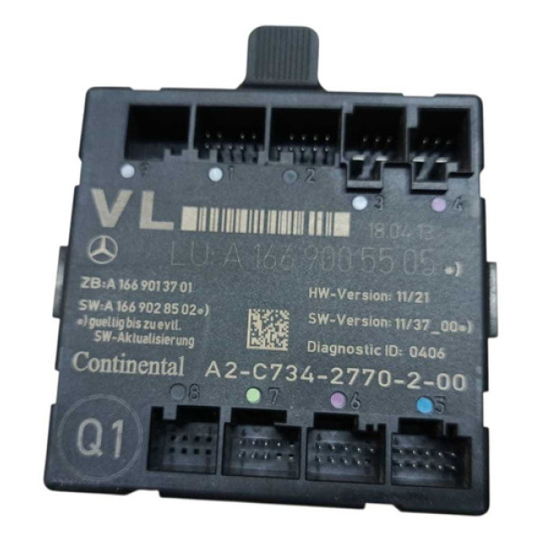 Modulo Porta Mercedes A200 2013 2014 2015 Dianteira Esquerda