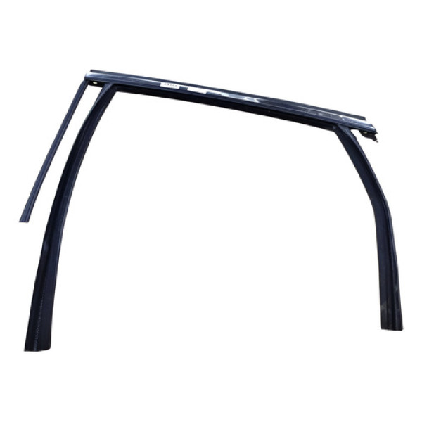 Borracha Guarnição Porta Fusion Traseira Esquerda 2014 2015 Cromo/preta