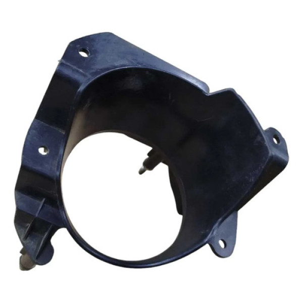 Suporte Farol Milha Fiat Palio 2008 2009 Esquerdo Detalhe  Preto Esquerdo