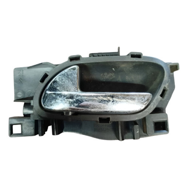 Maçaneta Interna Traseira Esquerda Citroen C3 2008 2009 2010 Preto Traseira