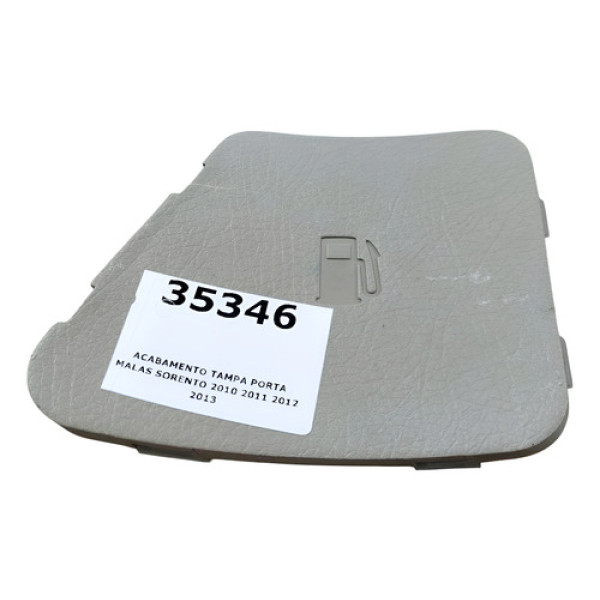 Acabamento Tampa Porta Malas Sorento 2010 2011 2012 2013 Bege