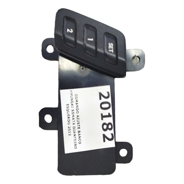 Comando Ajuste Banco Sonata Dianteiro Esquerdo 2012