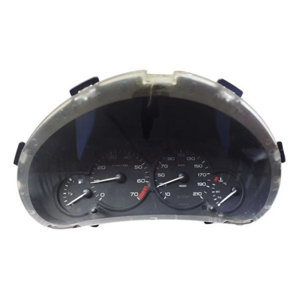 Painel Instrumento Peugeot 206 2005 2006 2007 2008 Detalhe Preto