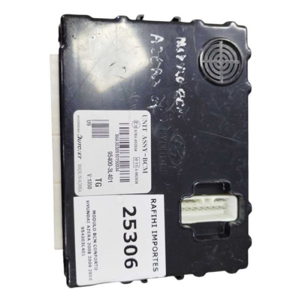 Modulo Bcm Conforto Hyundai Azera 2008 2009 2010 954003l401
