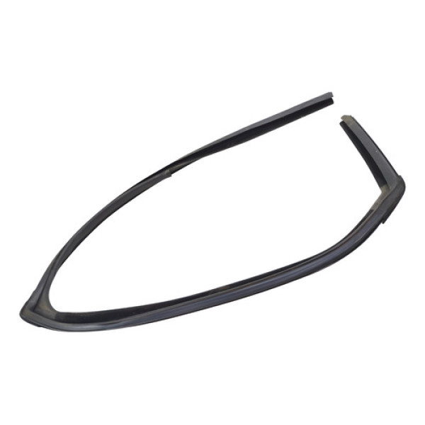 Canaleta Porta Traseira Direita Ford Ecosport 2010 2011 2012 Preta