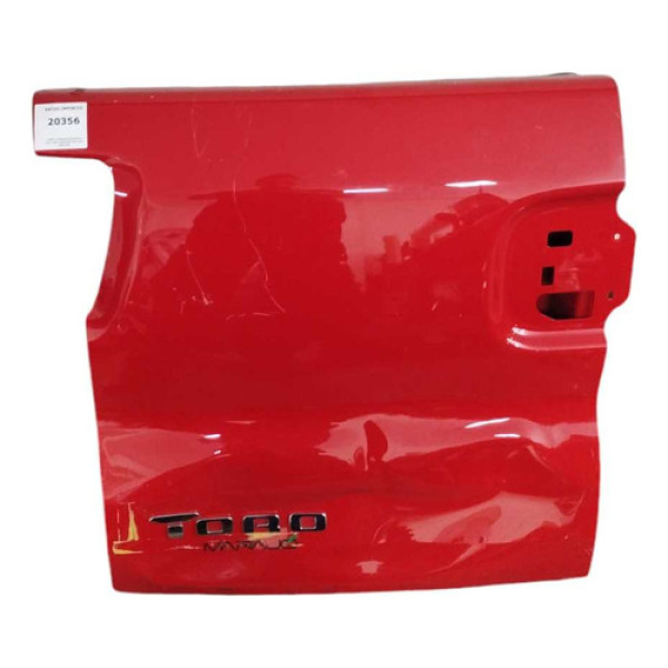 Tampa Traseira Esquerda Toro 2021 2022 2023 2024 Detalhe Vermelha