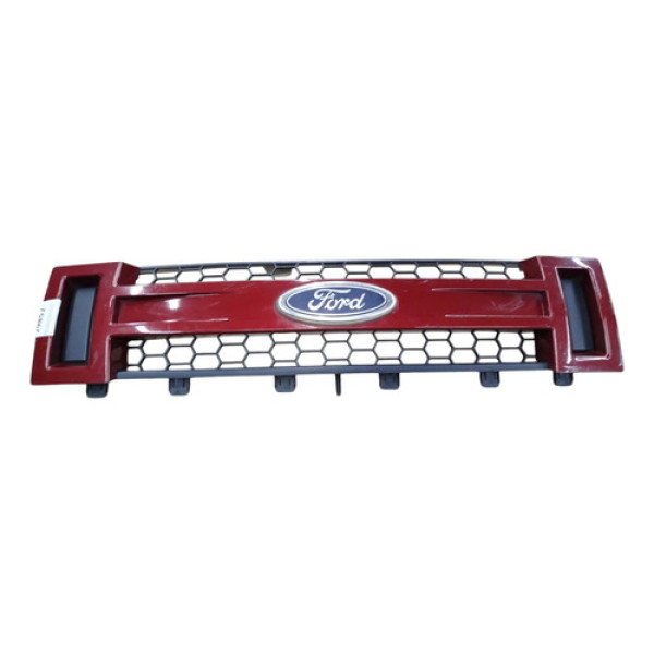 Grade Parachoque Dianteiro Ford Ecosport 2008 2009 2010 2011 Vermelho Brilhante