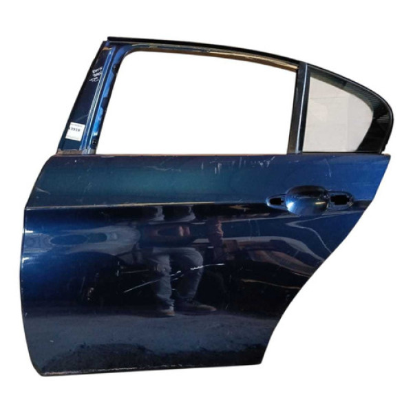 Porta Bmw 320 2010 2011 2012 2013 2014 Traseira Esquerda Traseira Esquerdo Azul