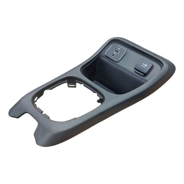 Moldura Acabamento Console Compass Tomada 12v Usb 2018 2020