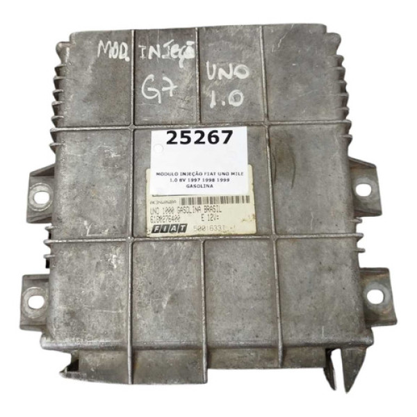 Modulo Injeção Fiat Uno Mile 1.0 8v 1997 1998 1999 Gasolina