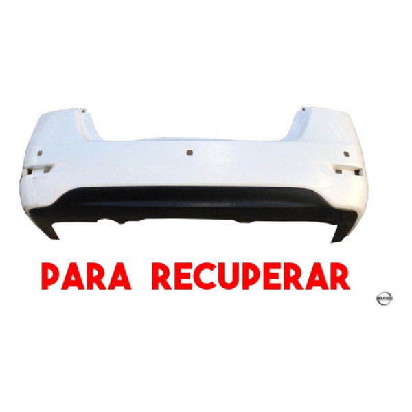 Parachoque Traseiro Nissan Sentra 2019 A 2020 Para Recuperar