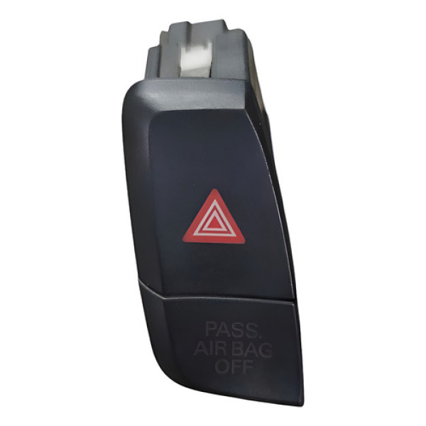 Comando Botão Pisca Alerta Audi A4 2009 2010 2011 2012 Preto