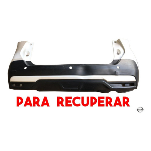 Parachoque Traseiro Nissan Kicks 2016 A 2020 Para Recuperar