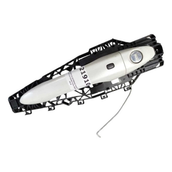 Maçaneta Externa Porta Jeep Compass Dianteira Esquerda 2018 Branca Dianteira