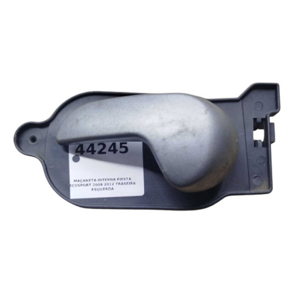Maçaneta Interna Fiesta Ecosport 2008 2012 Traseira Esquerda Cinza Traseira