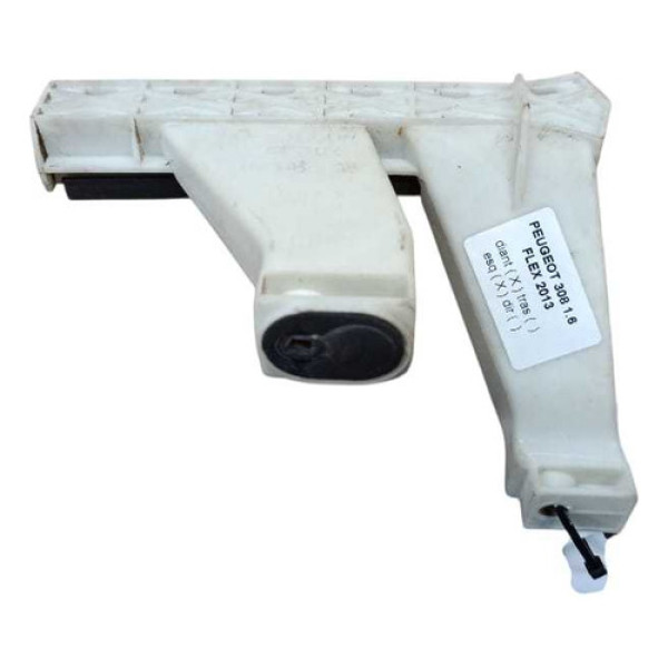 Guia Vidro Peugeot 308 Dianteira Esquerda 2013 2014 Branco