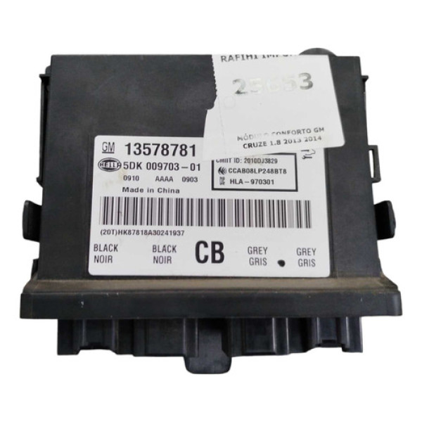 Módulo Conforto Gm Cruze 1.8 2013 2014