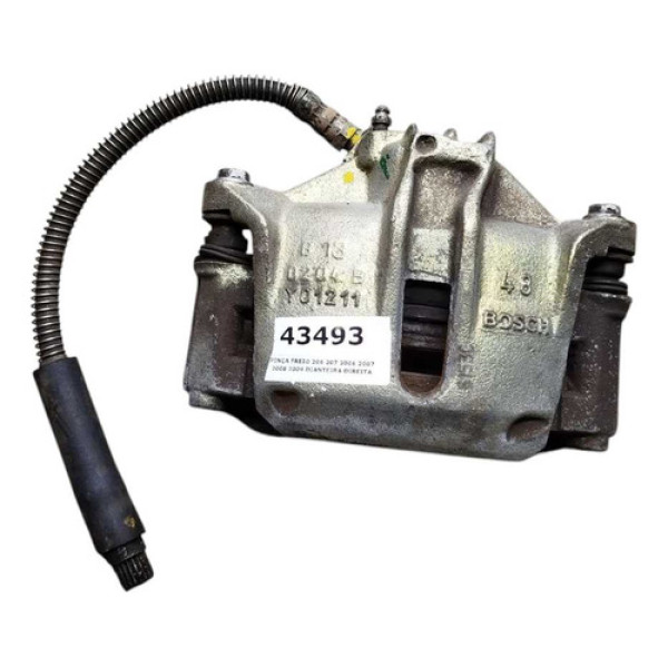 Pinça Freio 206 207 2006 2007 2008 2009 Dianteira Direita