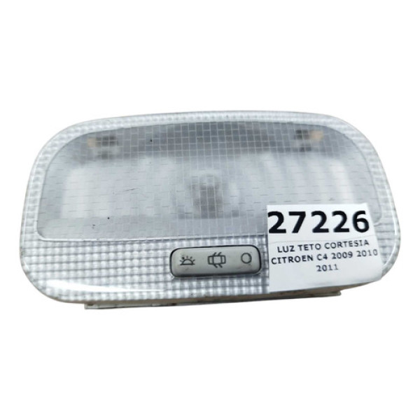 Luz Teto Cortesia Citroen C4 2009 2010 2011