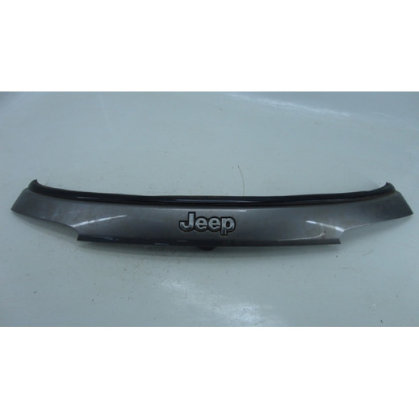 Moldura C/ Camera Ré Tampa Traseira Jeep Compass 2.0 2018