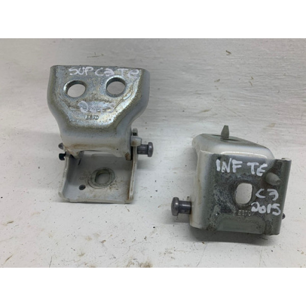 Par Dobradiça  Porta Traseira Esquerda Citroen C3 2015