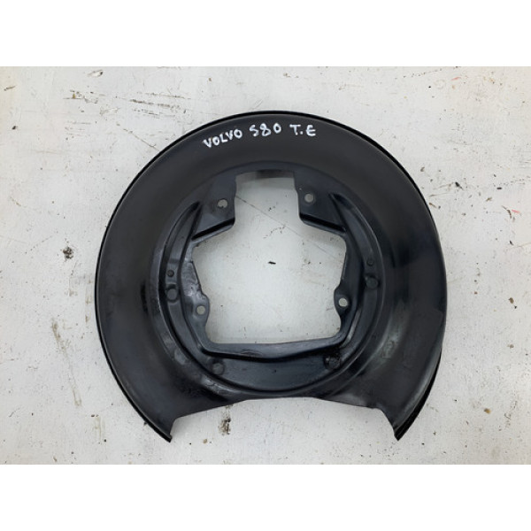 Espelho De Roda Traseira Esquerda Volvo S80 2001 Preto