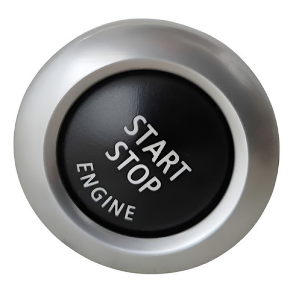 Comando Botão Start Engine Stop Bmw X1 2009 2010 2011 2012 Preto Fosco