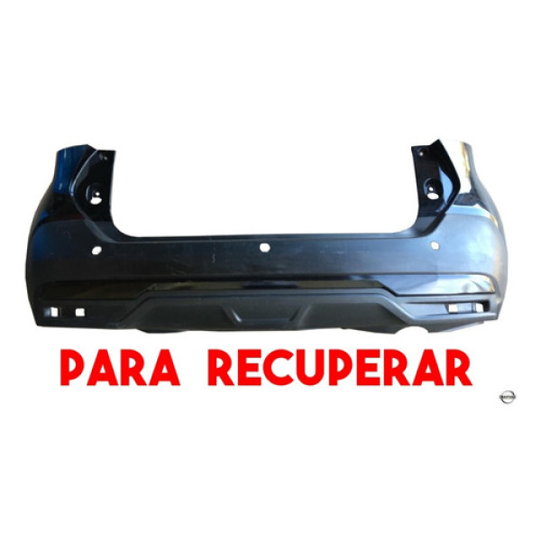 Parachoque Traseiro Nissan Kicks 2016 A 2020 Para Recuperar