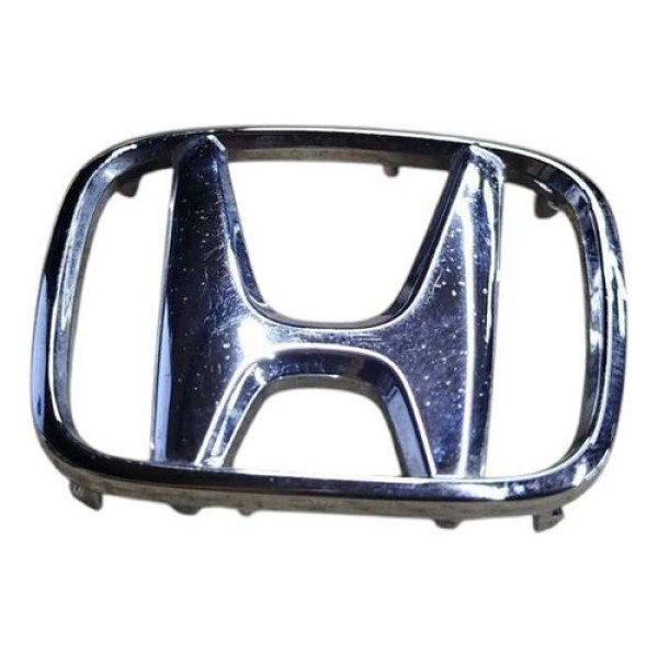 Emblema Volante Civic Hrv 2016 2017 2018 2019 Original Prateado