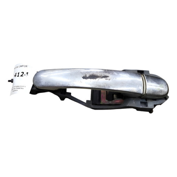 Maçaneta Externa Porta Passat 2002 Traseira Esquerda Prateado