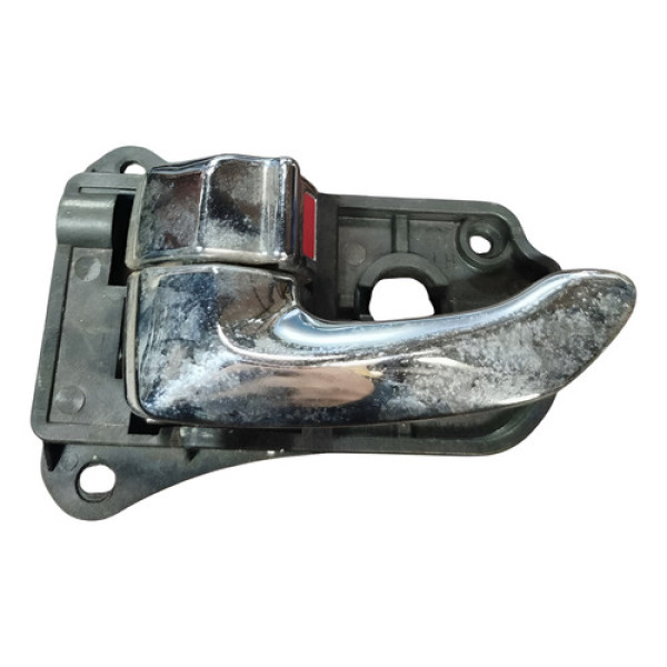 Maçaneta Interna Traseira Esquerda Kia Opirus 2008 2009 Preto Traseira