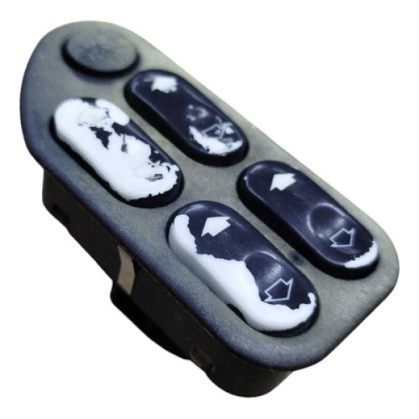 Comando Botão Vidro Ford Fiesta 2005 Dianteiro Esquerdo