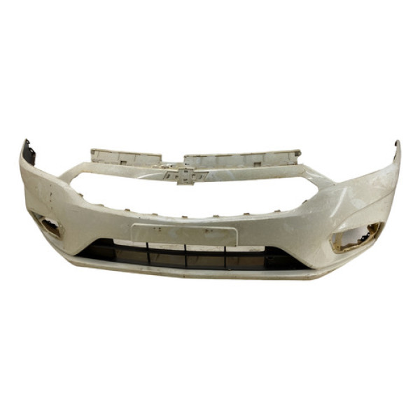 Parachoque Dianteiro Onix 2017 Para Recuperar Branco