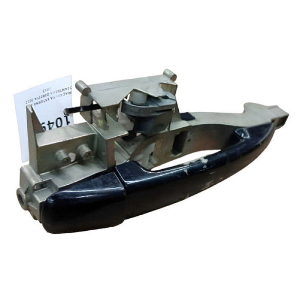 Maçaneta Externa 408 Dianteira Direita 2012 2013 Preto