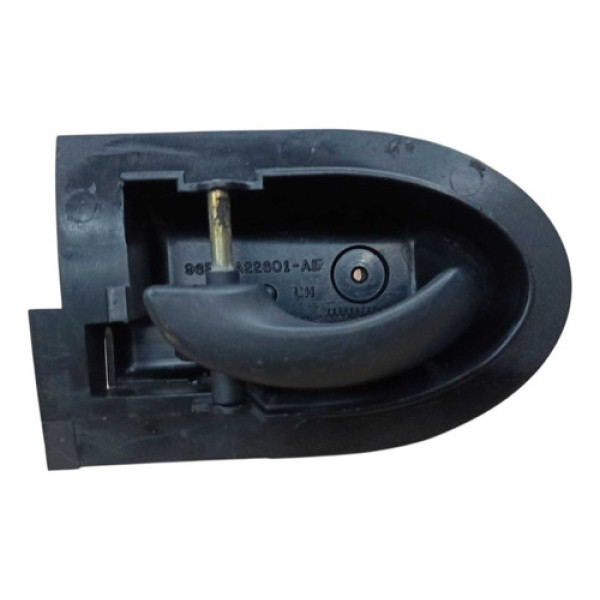 Maçaneta Interna Fiesta 1999 2001 Porta Dianteira Esquerda Preto Dianteira