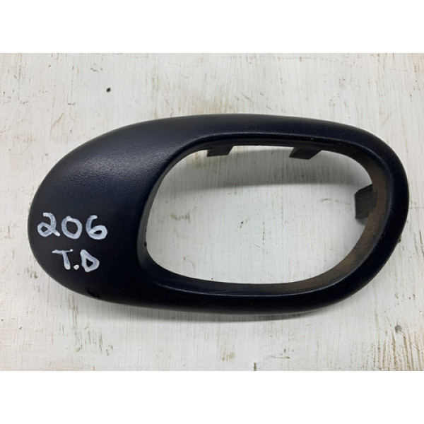 Moldura Maçaneta Traseira Direita Peugeot 206 2012 Dianteira/traseira