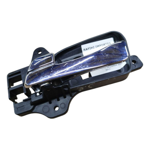 Maçaneta Interna Hyundai I30 Dianteira Esquerda 2009 2012 Preto Dianteira