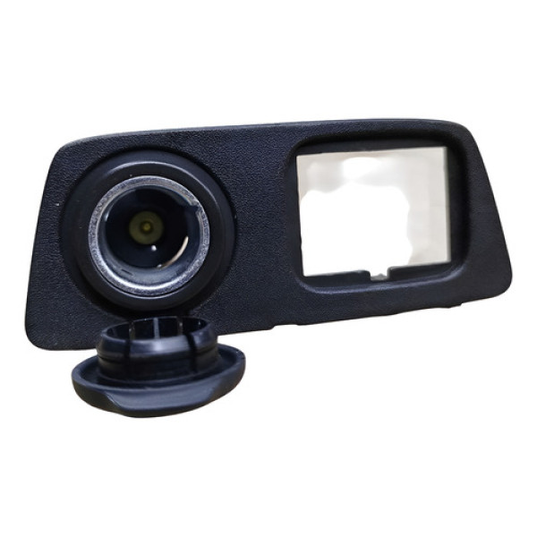 Moldura Suporte Tomada 12v Onix 2020 2021 2022 2023 Preta