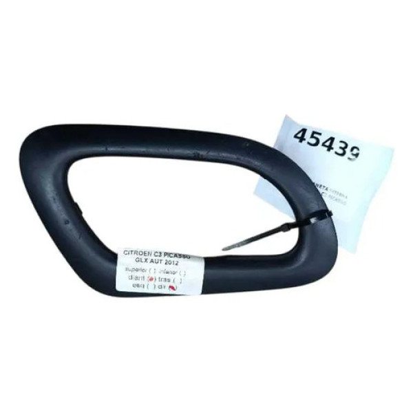 Moldura Maçaneta Interna Dianteira Direita C3 Picasso 2012 Preto Dianteira