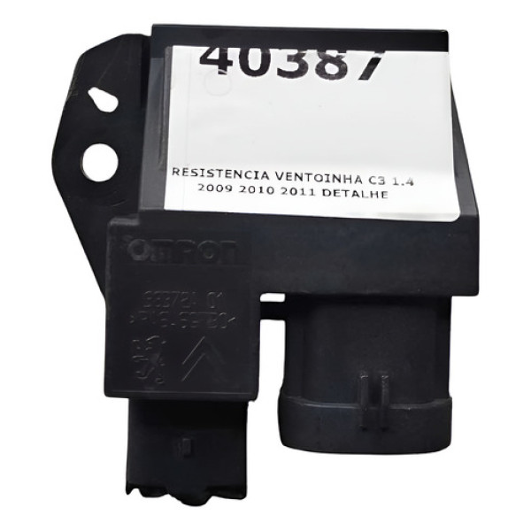 Resistencia Ventoinha C3 1.4 2009 2010 2011 Detalhe