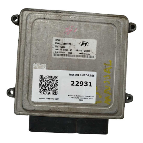 Módulo Injeção Hyundai I30 2.0 Manual 2009 2010 2011 2012