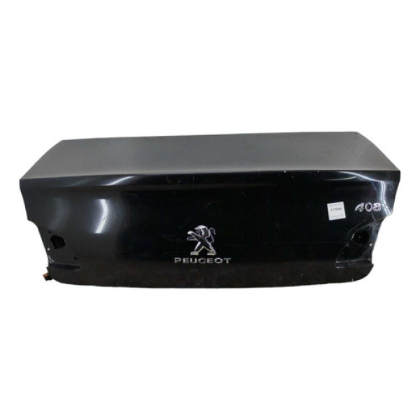 Tampa Porta Malas Traseira Peugeot 408 2012 2013 2014 2015 Preta