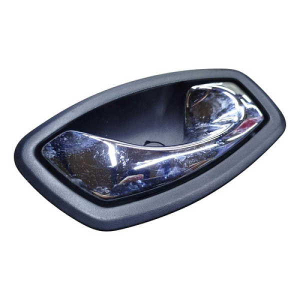 Maçaneta Interna Fluence Dynamique 2014 Traseira Direita Cromo/preta Traseira