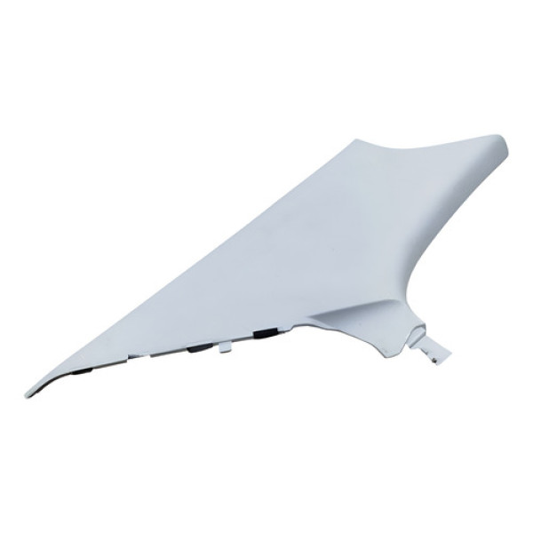 Acabamento Coluna Traseira Jetta 2011 2012 2013 Esquerda Cinza Claro