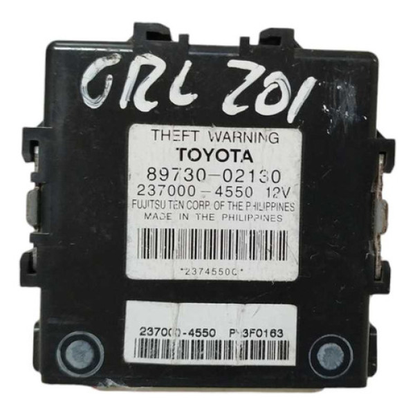 Módulo Central Alarme Toyota Corolla 2009 2010 2011 2012 13